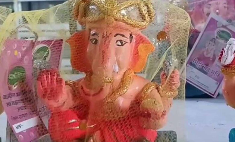इको-फ्रेंडली-गणेश,-प्रशासन-की-पहल-से-50%-कम-हुई-पीओपी-मूर्तियां