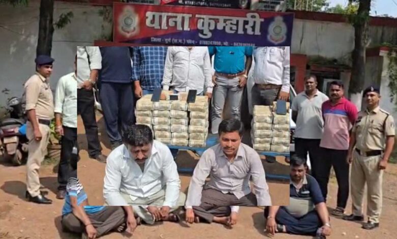 दुर्ग-में-2-स्कॉर्पियो-से-बरामद-हुए-6.60-करोड़-रुपये,-नोटों-से-भरी-सीटें-डिग्गी,-गिनती-को-मंगवानी-पड़ी-मशीन