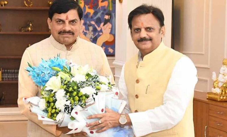 मुख्यमंत्री-डॉ.-यादव-से-भेंट-कर-उप-मुख्यमंत्री-शुक्ल-ने-व्यक्त-किया-आभार