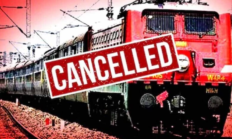 छत्तीसगढ़-में-रेल-यातायात-प्रभावित:-3-ट्रेनें-रद्द,-2-ट्रेनों-का-संचालन-आंशिक-रूप-से-बाधित