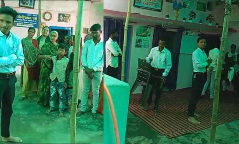 छत्तीसगढ़-में-अवैध-धर्मांतरण-का-भंडाफोड़:-प्रार्थना-सभा-की-आड़-में-चल-रहा-था-खेल,-दो-गिरफ्तार