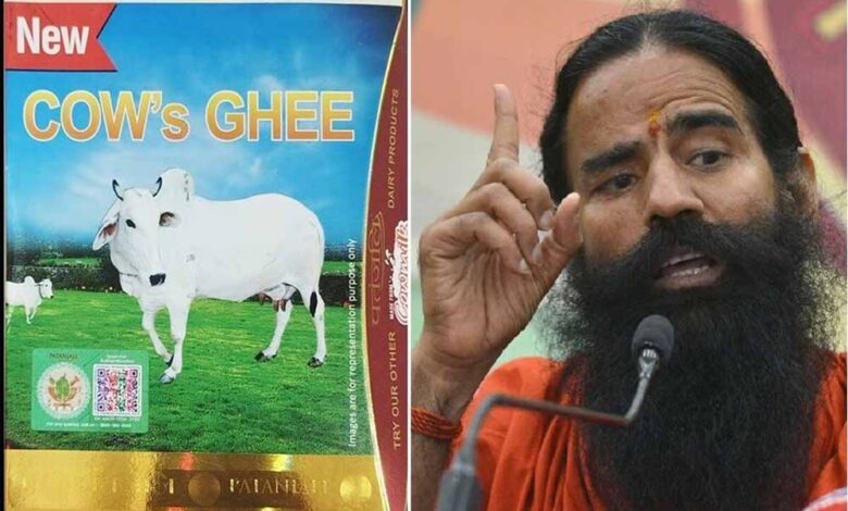 पतंजलि-पर-घटिया-घी-बेचने-का-आरोप,-कोर्ट-ने-लगाया-जुर्माना;-कंपनी-ने-फैसले-को-बताया-त्रुटिपूर्ण