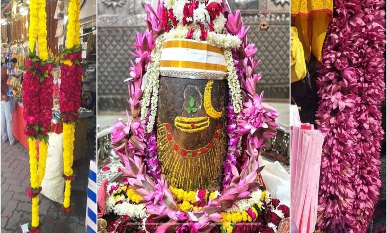 बाबा-महाकाल-को-फूलों-की-भारी-माला-पहनाने-पर-रोक,-श्रद्धालुओं-से-अनुरोध-इसे-न-खरीदने-का