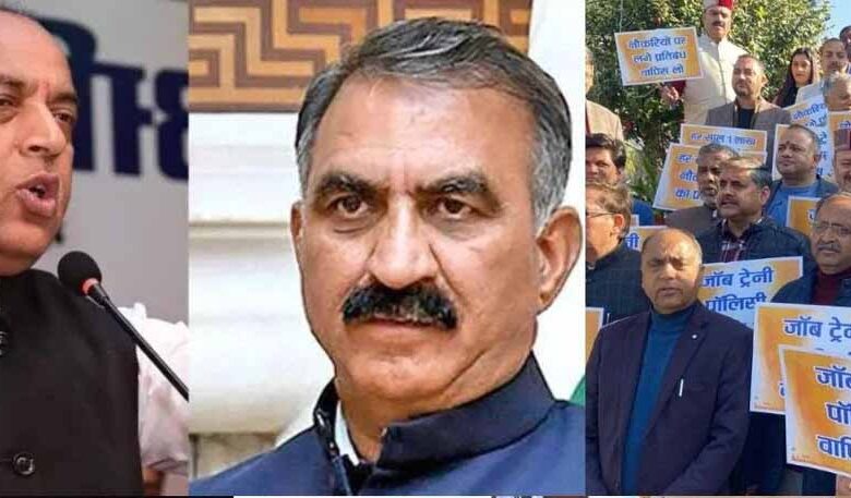 धर्मशाला-में-bjp-का-शक्ति-प्रदर्शन:-राधे-राधे-की-गूंज-के-बीच-सुक्खू-सरकार-पर-बड़ा-प्रहार