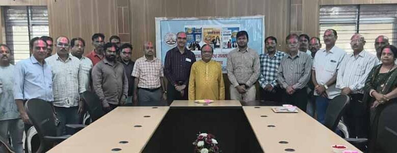 कुशाभाऊ-ठाकरे-पत्रकारिता-विश्वविद्यालय-में-होली-मिलन