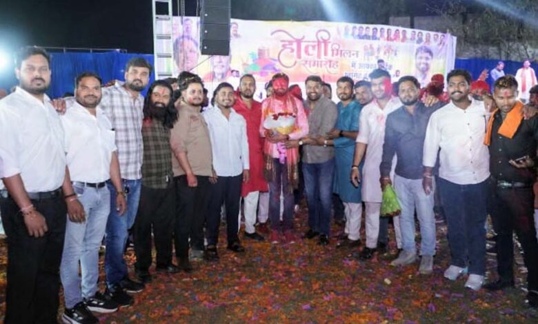 भारतीय-जनता-पार्टी-युवा-मोर्चा-का-होली-मिलन-समारोह-संपन्न