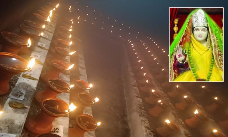 मां-कन्हाई-परमेश्वरी-मंदिर-में-126-ज्योत-प्रज्वलित