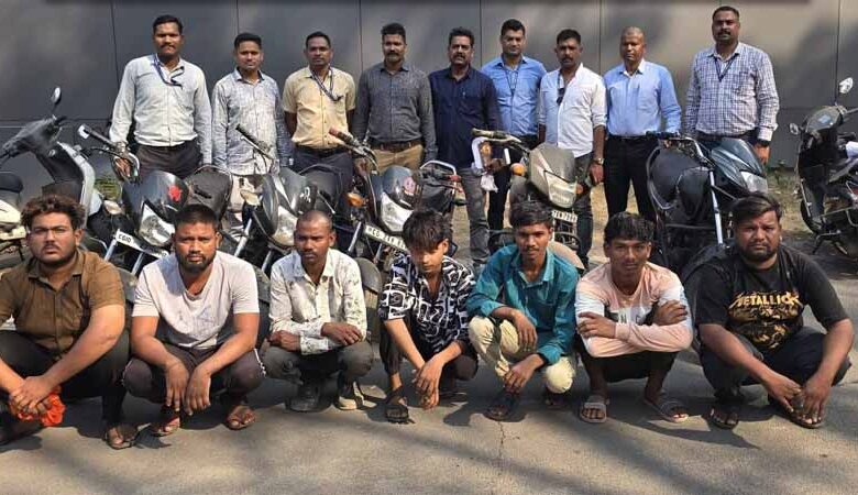 बिलासपुर-में-बाइक-चोर-गैंग-का-भंडाफोड़:-19-साल-का-मास्टरमाइंड-सहित-7-आरोपी-गिरफ्तार