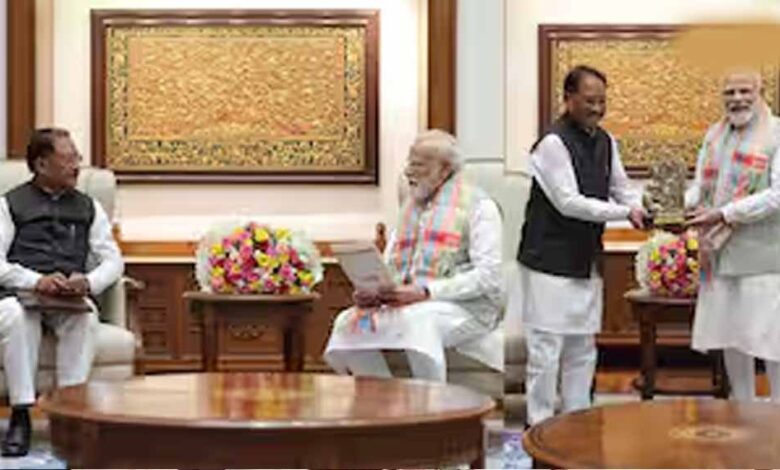 दिल्ली-दौरे-से-लौटे-सीएम-साय,-नक्सलवाद-खत्म-करने-की-पहल-पर-pm-का-जताया-आभार
