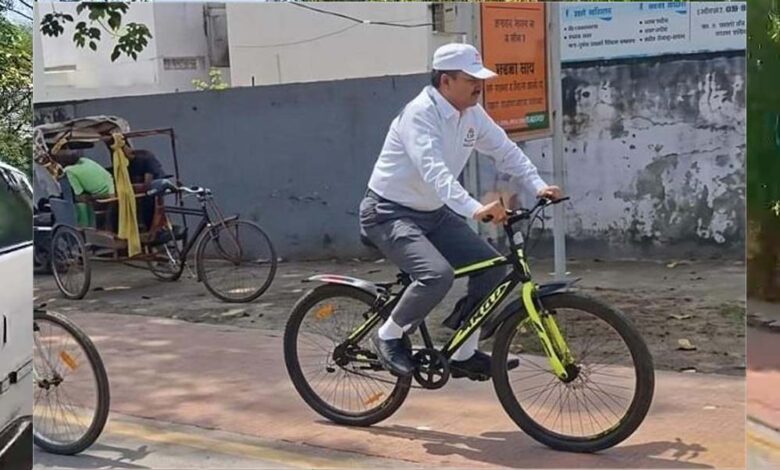 सरकारी-गाड़ी-छोड़-साइकिल-से-कोर्ट-पहुंचे-हाईकोर्ट-जज,-सादगी-ने-जीता-लोगों-का-दिल