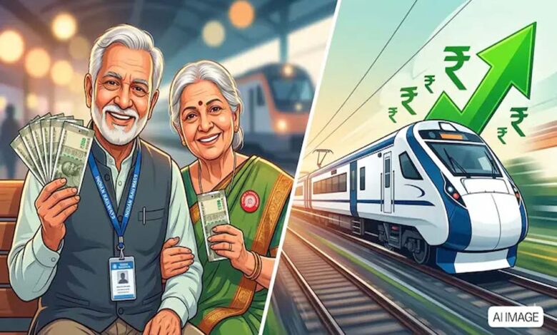 railway-da-hike:-रेलवे-कर्मचारियों-को-बड़ा-तोहफा,-बढ़ा-महंगाई-भत्ता;-4-महीने-का-एरियर-भी-मिलेगा